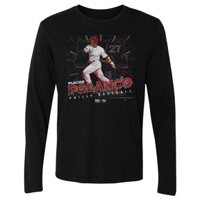 Placido Polanco Men's Long Sleeve T-Shirt | 500 LEVEL