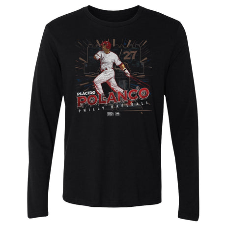 Placido Polanco Men's Long Sleeve T-Shirt | 500 LEVEL