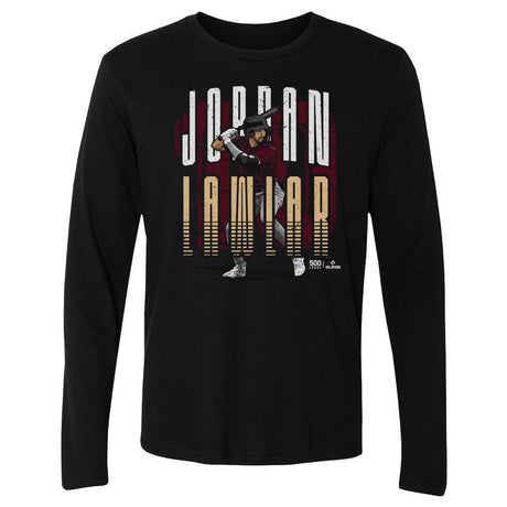 Jordan Lawlar Men's Long Sleeve T-Shirt | 500 LEVEL