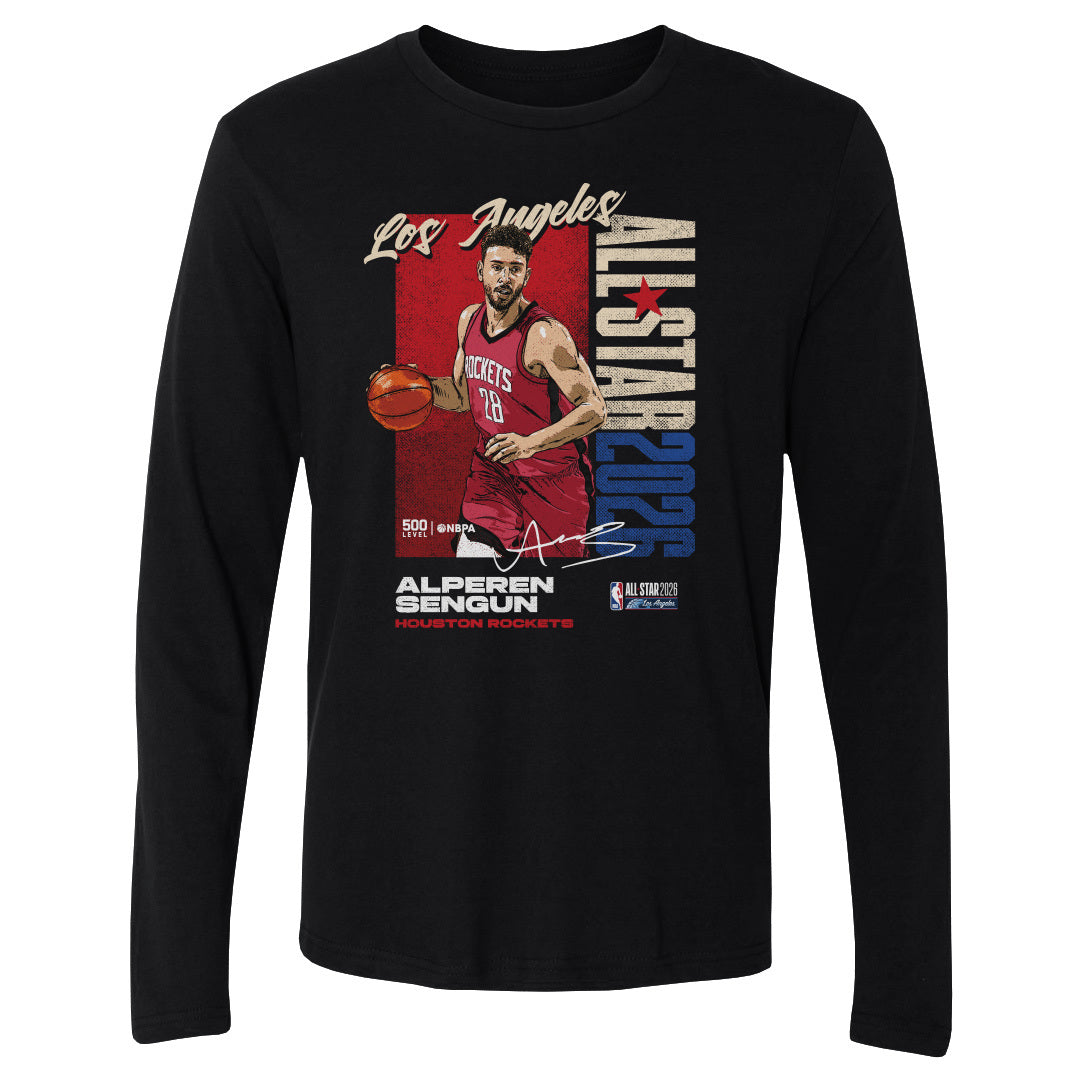 Alperen Sengun Men's Long Sleeve T-Shirt | 500 LEVEL