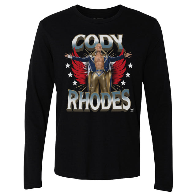 Cody Rhodes Men's Long Sleeve T-Shirt | 500 LEVEL