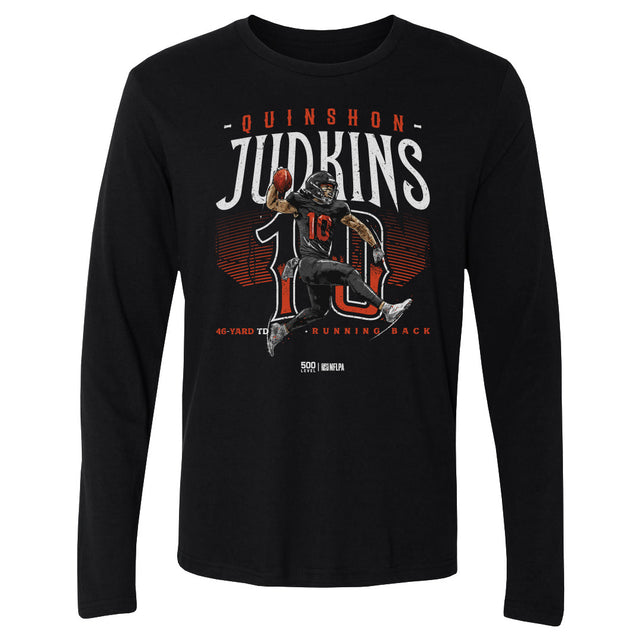 Quinshon Judkins Men's Long Sleeve T-Shirt | 500 LEVEL