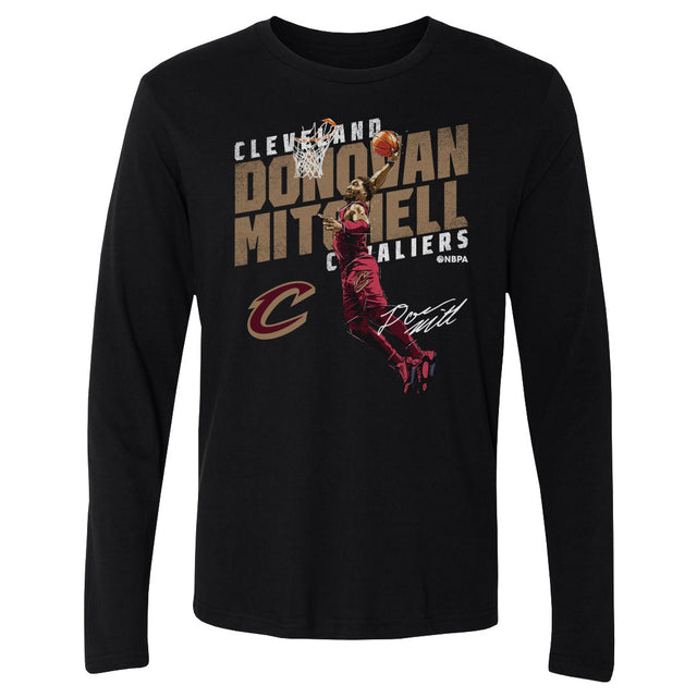 Donovan Mitchell Men's Long Sleeve T-Shirt | 500 LEVEL