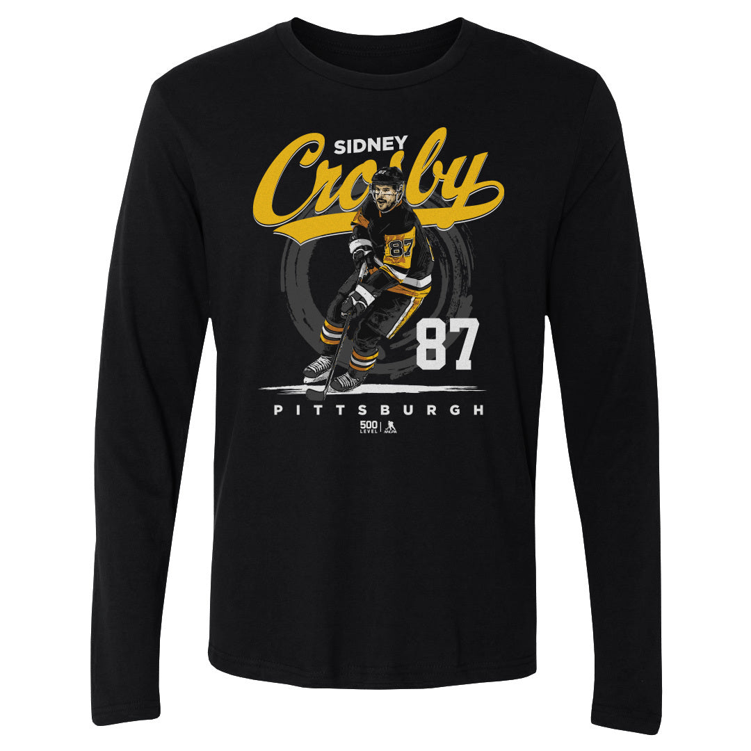 Sidney Crosby Men's Long Sleeve T-Shirt | 500 LEVEL