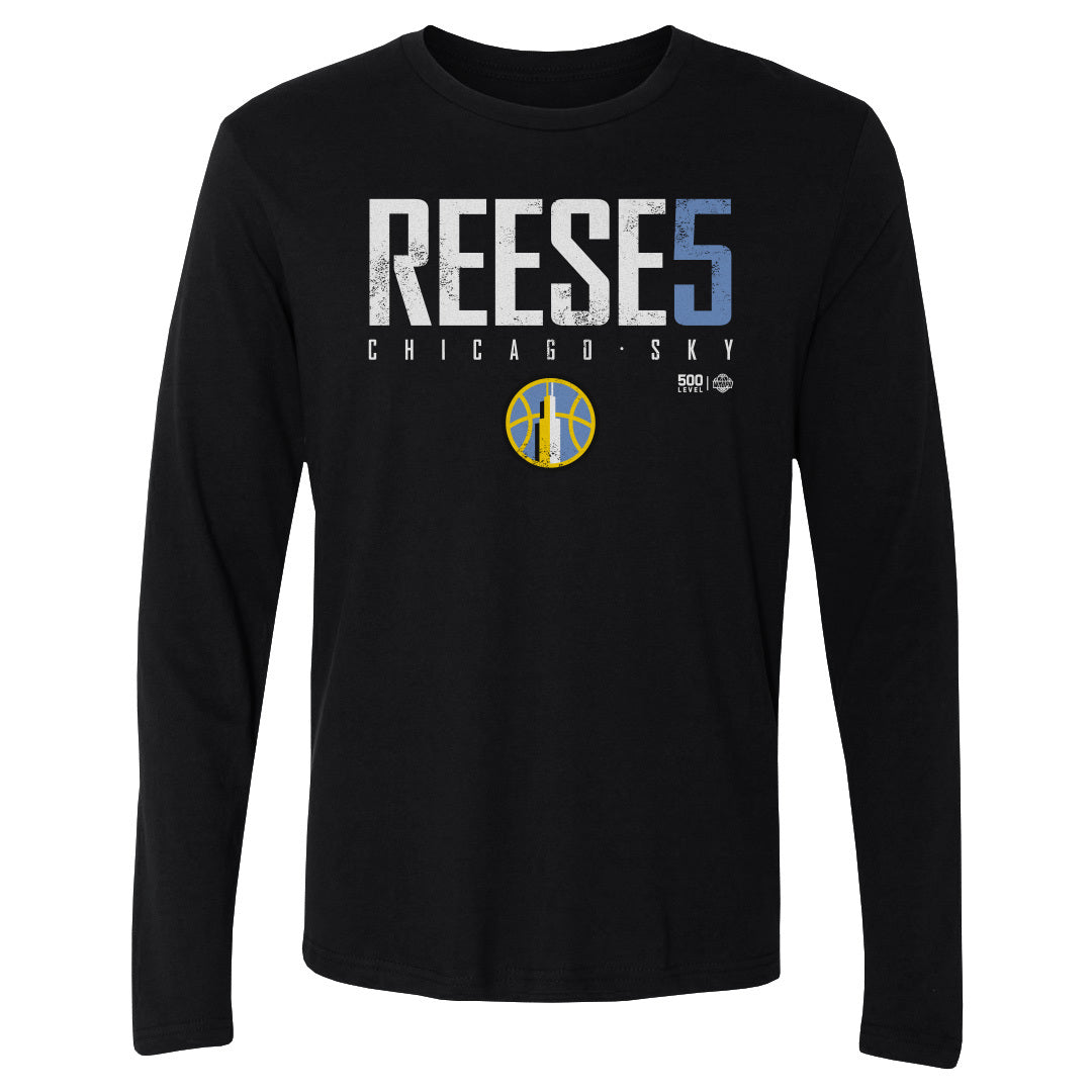 Angel Reese Men's Long Sleeve T-Shirt | 500 LEVEL