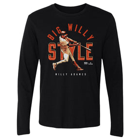 Willy Adames Men's Long Sleeve T-Shirt | 500 LEVEL