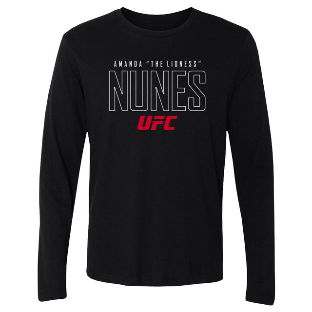Amanda Nunes Men's Long Sleeve T-Shirt | 500 LEVEL