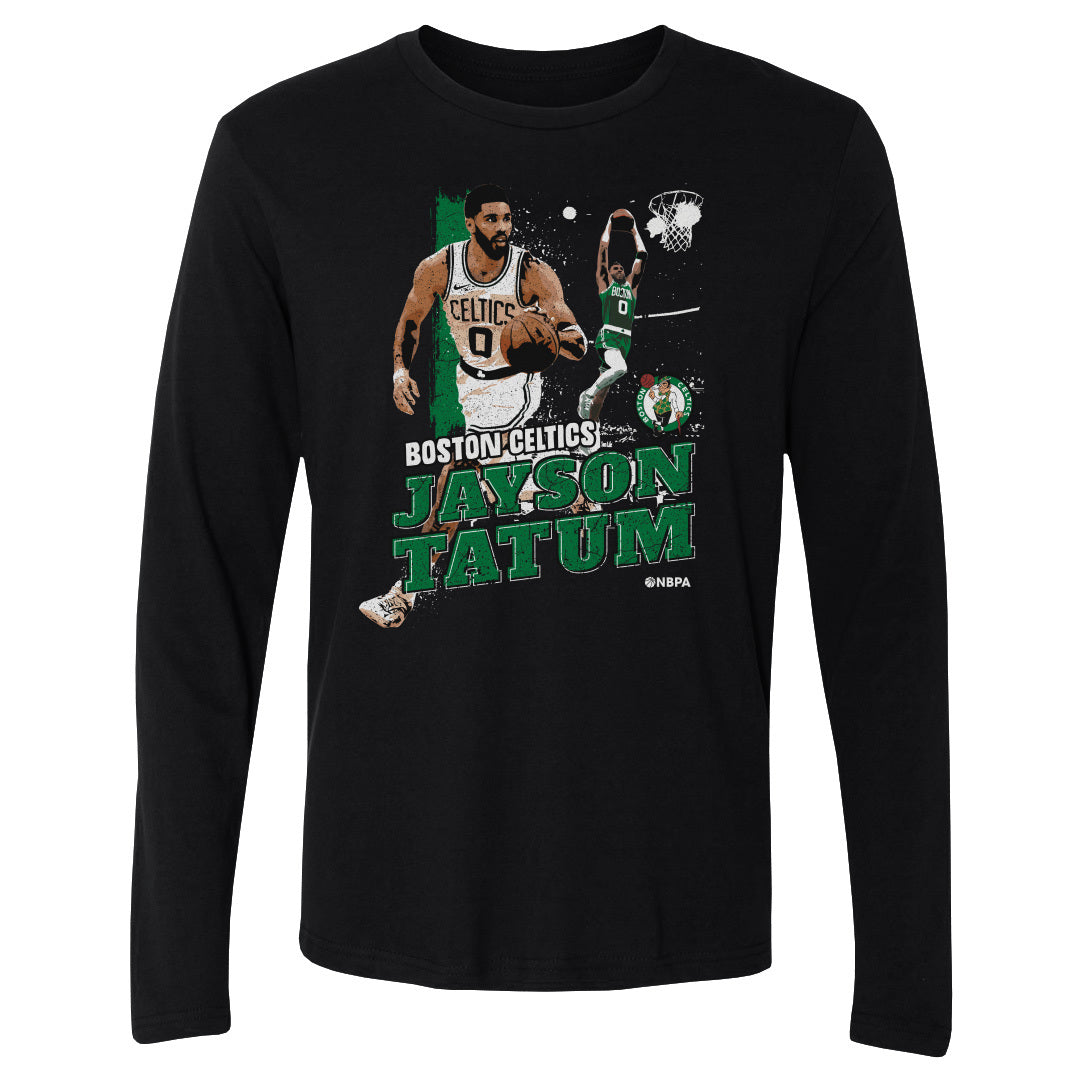 Jayson Tatum Men's Long Sleeve T-Shirt | 500 LEVEL