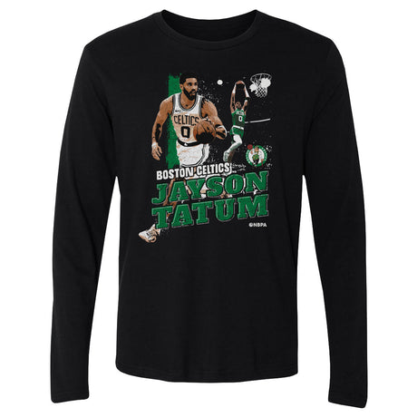 Jayson Tatum Men's Long Sleeve T-Shirt | 500 LEVEL