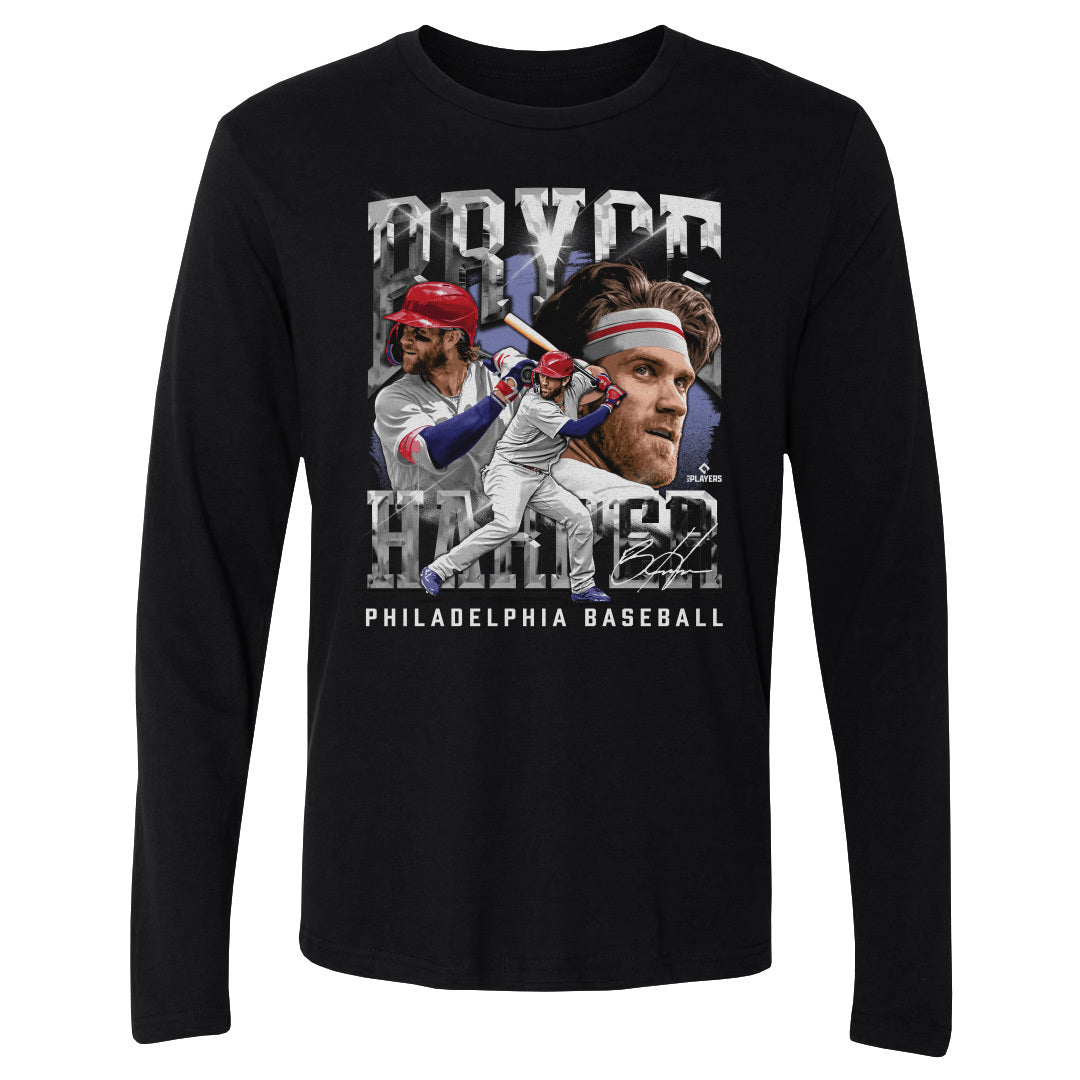 Bryce Harper Men's Long Sleeve T-Shirt | 500 LEVEL