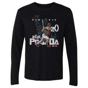 Jorge Posada Men's Long Sleeve T-Shirt | 500 LEVEL