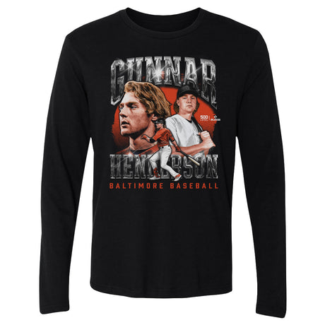 Gunnar Henderson Men's Long Sleeve T-Shirt | 500 LEVEL