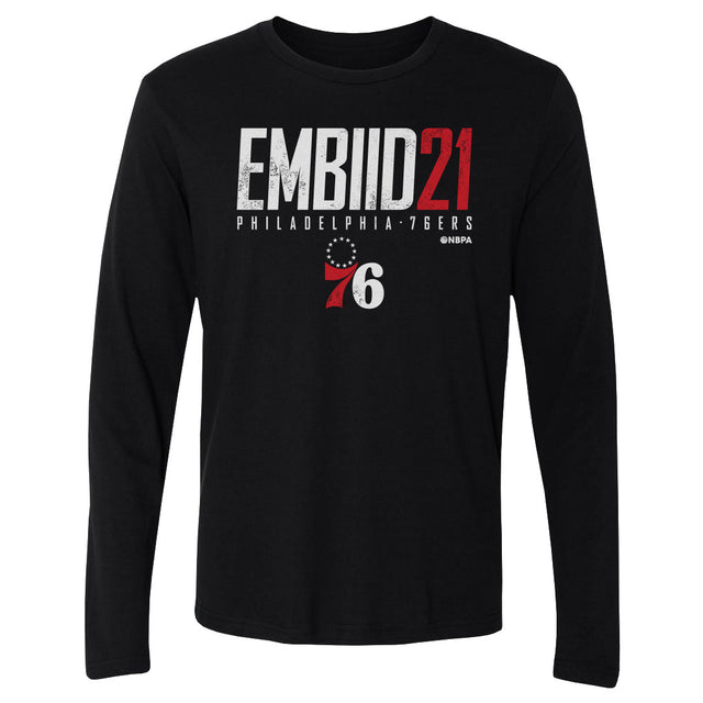 Joel Embiid Men's Long Sleeve T-Shirt | 500 LEVEL