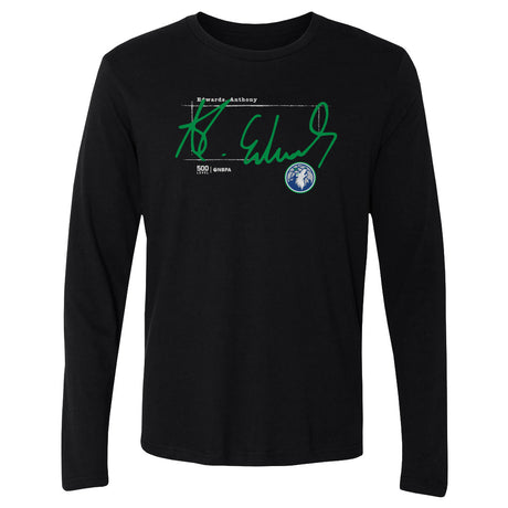 Anthony Edwards Men's Long Sleeve T-Shirt | 500 LEVEL