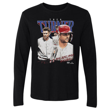 Trea Turner Men's Long Sleeve T-Shirt | 500 LEVEL