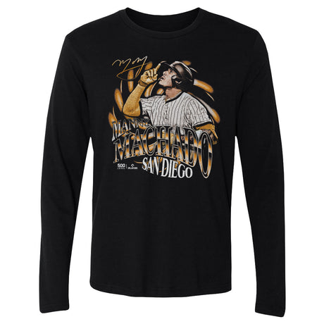 Manny Machado Men's Long Sleeve T-Shirt | 500 LEVEL
