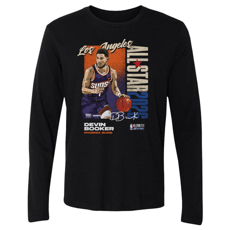Devin Booker Men's Long Sleeve T-Shirt | 500 LEVEL