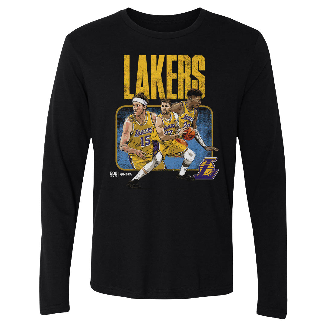 Los Angeles Lakers Men's Long Sleeve T-Shirt | 500 LEVEL