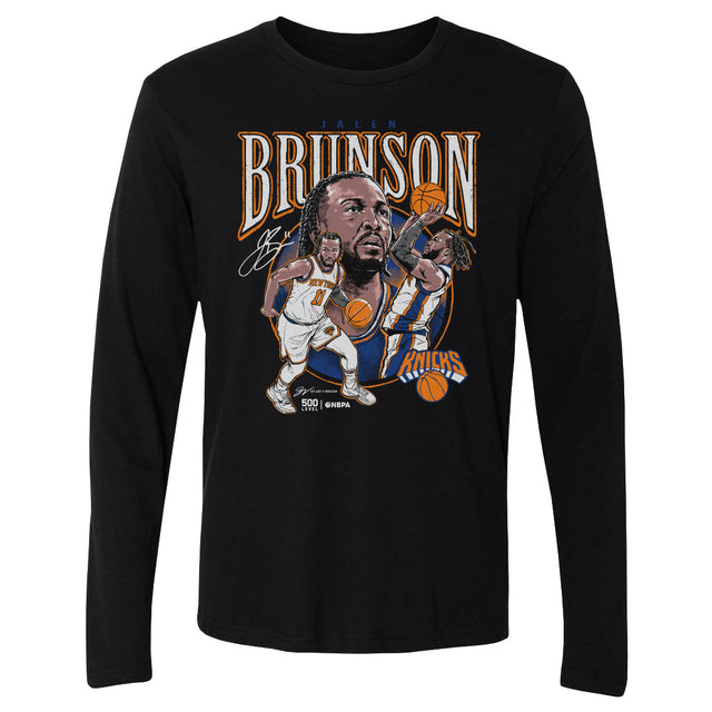 Jalen Brunson Men's Long Sleeve T-Shirt | 500 LEVEL