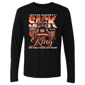 Myles Garrett Men's Long Sleeve T-Shirt | 500 LEVEL