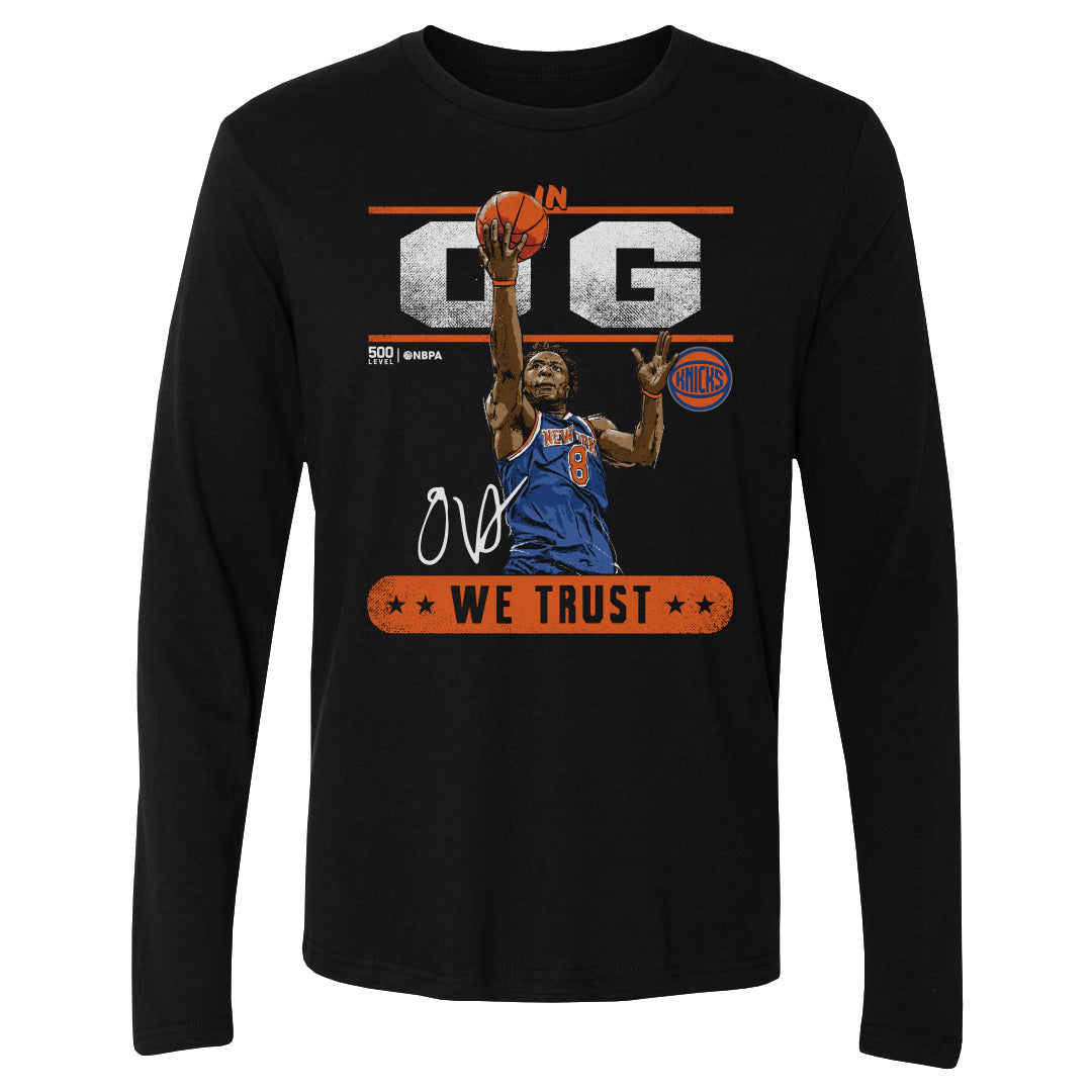 OG Anunoby Men's Long Sleeve T-Shirt | 500 LEVEL