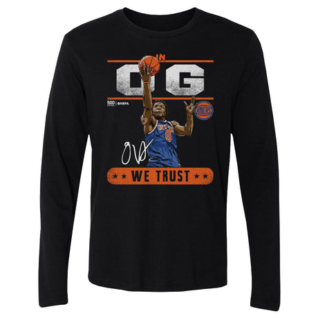 OG Anunoby Men's Long Sleeve T-Shirt | 500 LEVEL