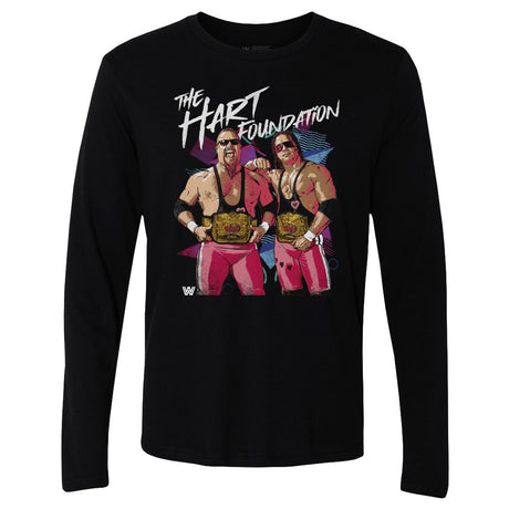 The Hart Foundation Men's Long Sleeve T-Shirt | 500 LEVEL