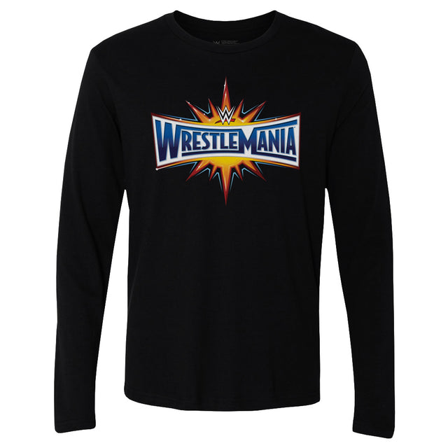 WrestleMania Men's Long Sleeve T-Shirt | 500 LEVEL