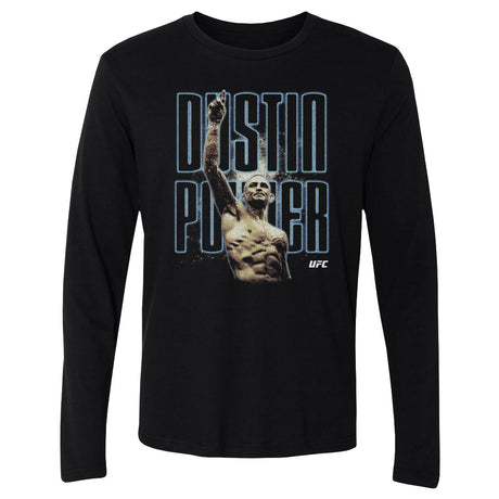 Dustin Poirier Men's Long Sleeve T-Shirt | 500 LEVEL
