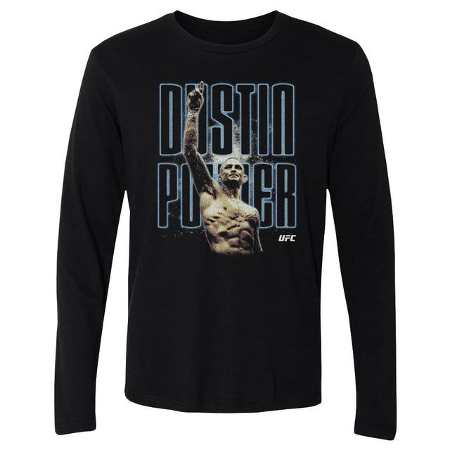 Dustin Poirier Men's Long Sleeve T-Shirt | 500 LEVEL