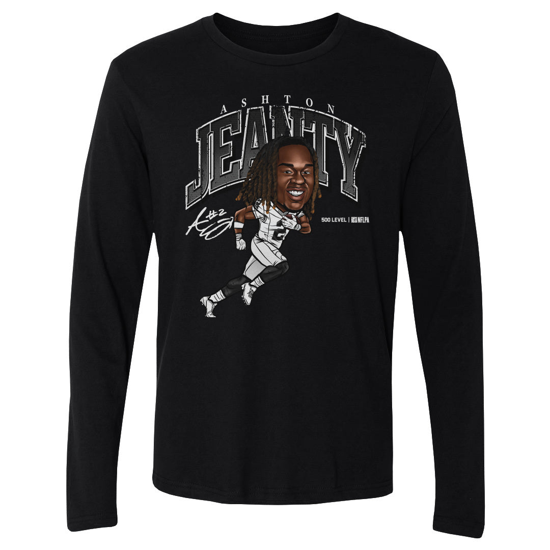 Ashton Jeanty Men's Long Sleeve T-Shirt | 500 LEVEL
