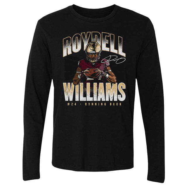Roydell Williams Men's Long Sleeve T-Shirt | 500 LEVEL