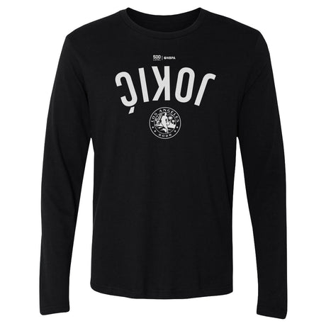 Nikola Jokic Men's Long Sleeve T-Shirt | 500 LEVEL
