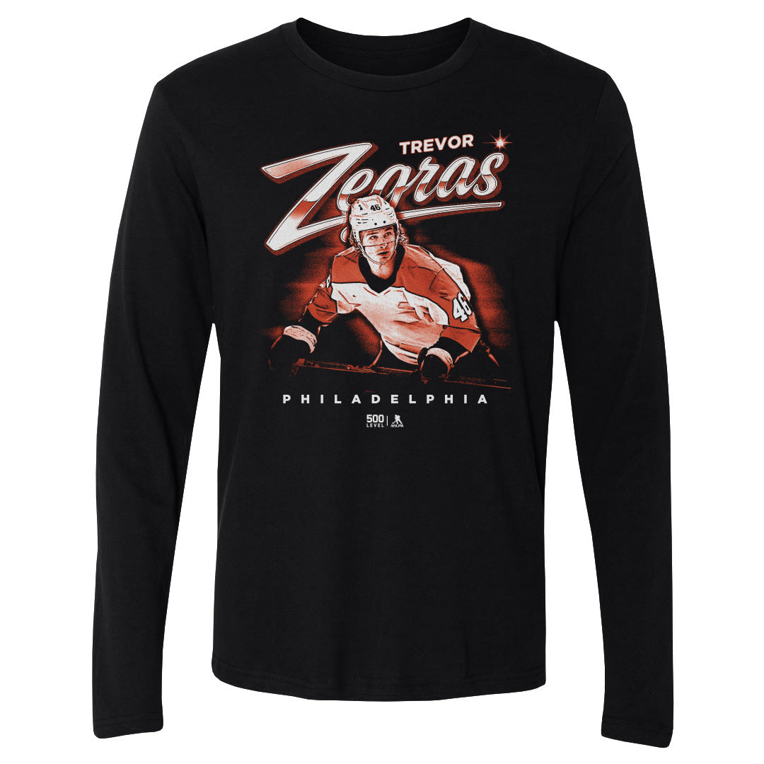 Trevor Zegras Men's Long Sleeve T-Shirt | 500 LEVEL
