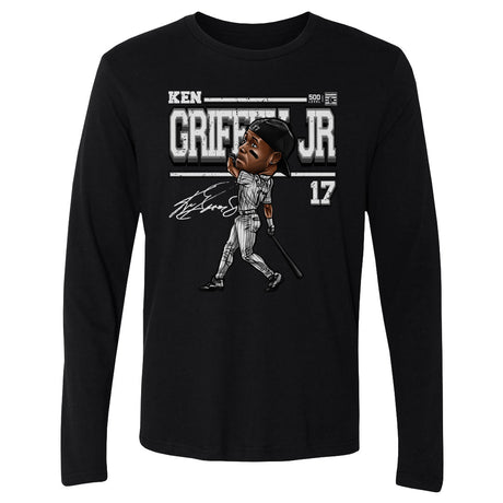 Ken Griffey Jr. Men's Long Sleeve T-Shirt | 500 LEVEL