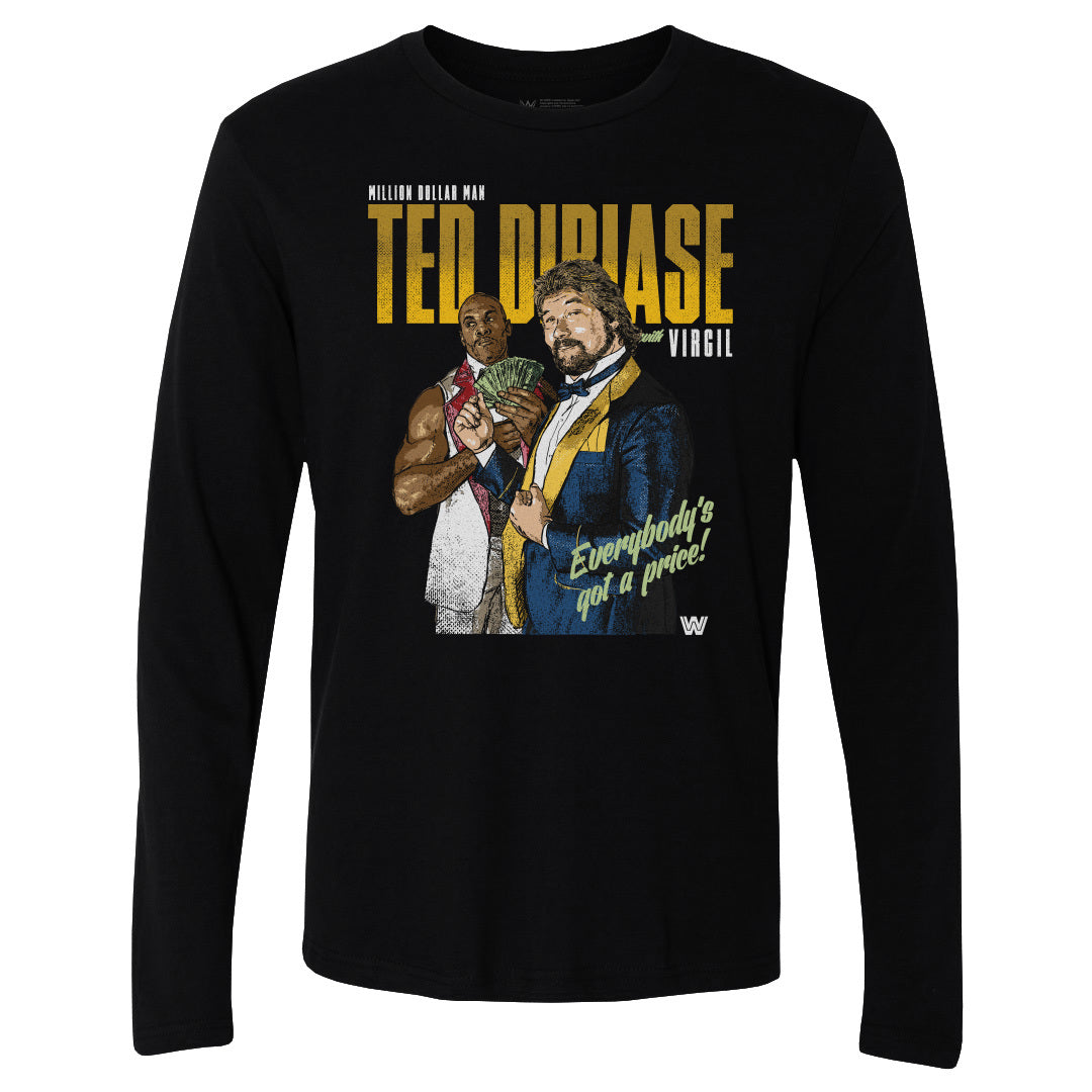 Ted DiBiase Men's Long Sleeve T-Shirt | 500 LEVEL