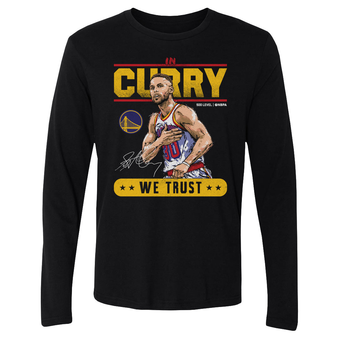 Steph Curry Men's Long Sleeve T-Shirt | 500 LEVEL