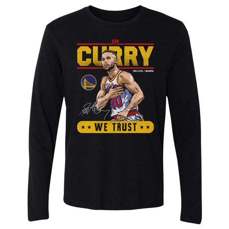 Steph Curry Men's Long Sleeve T-Shirt | 500 LEVEL