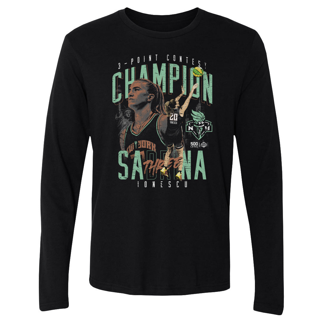 Sabrina Ionescu Men's Long Sleeve T-Shirt | 500 LEVEL