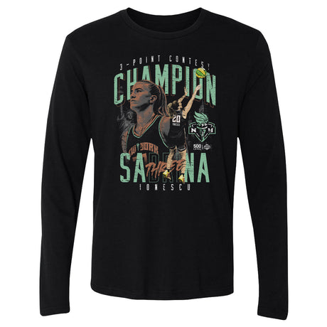 Sabrina Ionescu Men's Long Sleeve T-Shirt | 500 LEVEL