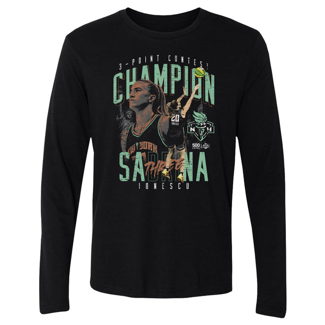Sabrina Ionescu Men's Long Sleeve T-Shirt | 500 LEVEL