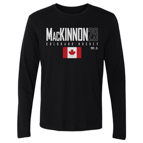 Nathan MacKinnon Men's Long Sleeve T-Shirt | 500 LEVEL