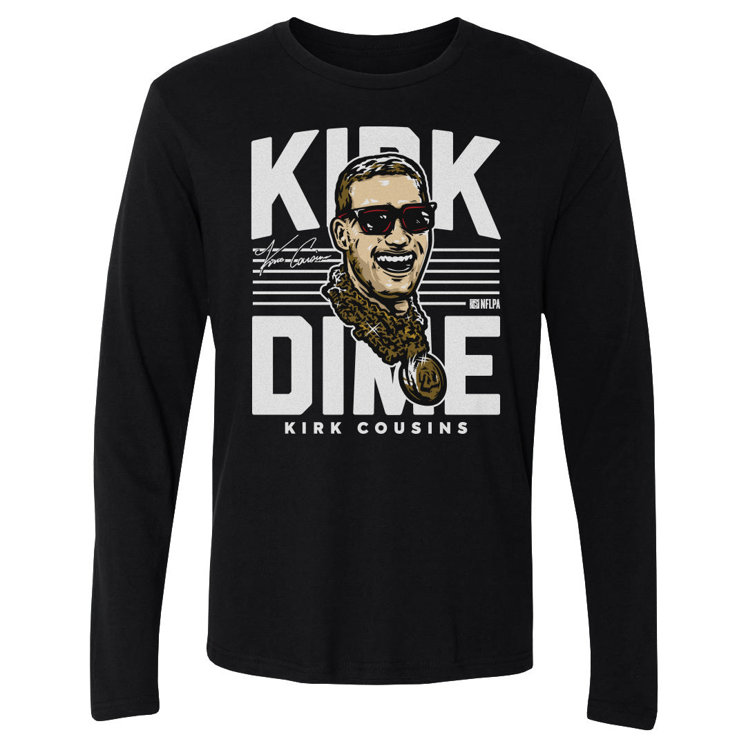 Kirk Cousins Men's Long Sleeve T-Shirt | 500 LEVEL