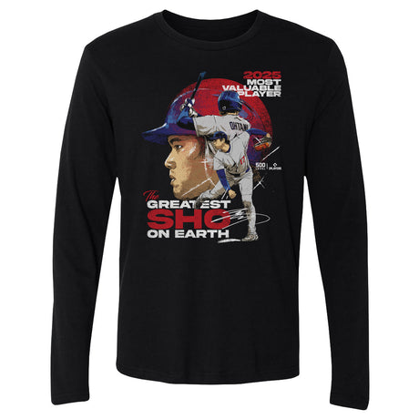 Shohei Ohtani Men's Long Sleeve T-Shirt | 500 LEVEL