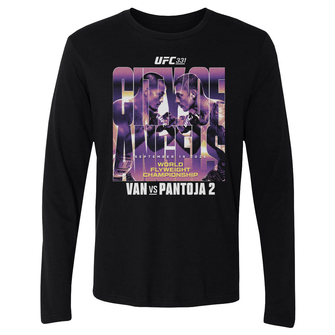 UFC Events Men's Long Sleeve T-Shirt | 500 LEVEL