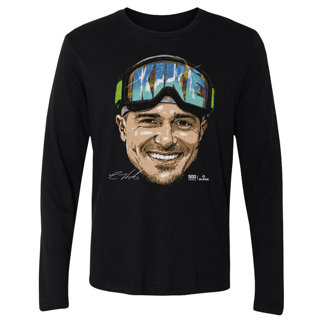 Enrique Hernandez Men's Long Sleeve T-Shirt | 500 LEVEL