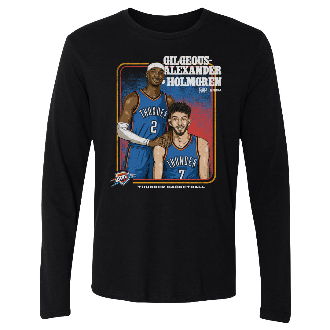 Shai Gilgeous-Alexander Men's Long Sleeve T-Shirt | 500 LEVEL