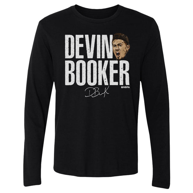 Devin Booker Men's Long Sleeve T-Shirt | 500 LEVEL