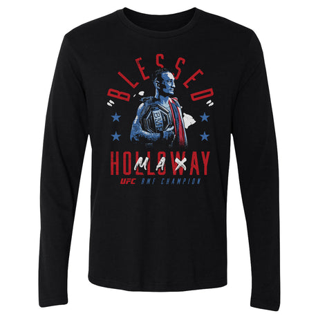 Max Holloway Men's Long Sleeve T-Shirt | 500 LEVEL