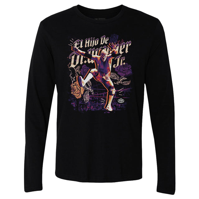 El Hijo de Dr. Wagner Jr. Men's Long Sleeve T-Shirt | 500 LEVEL